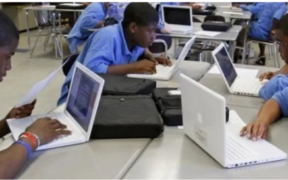 student laptop