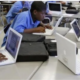 student laptop
